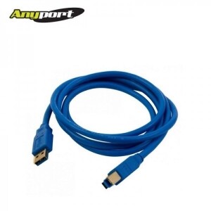 애니포트 USB 3.0 AM-BM 프린터케이블 1.8M~5M 선택 [AP-USB30AB018]